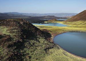 Pools at the southern tip of Lake Turkana